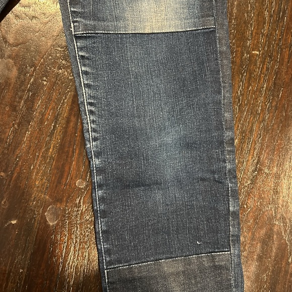 AG Mixed Wash Denim Patchwork ‘Stevie Ankle’ Jeans - Picture 7 of 11